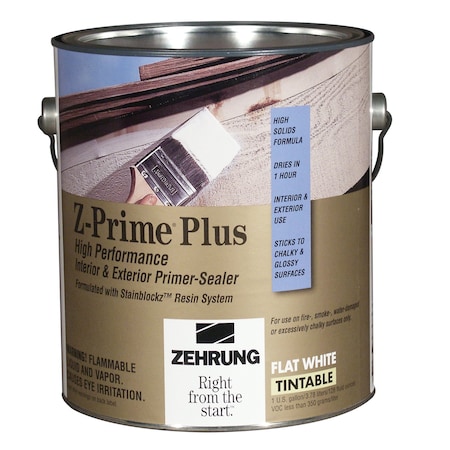 Zehrung Z-Prime Plus White Oil-Based Alkyd Primer 1 qt 12804